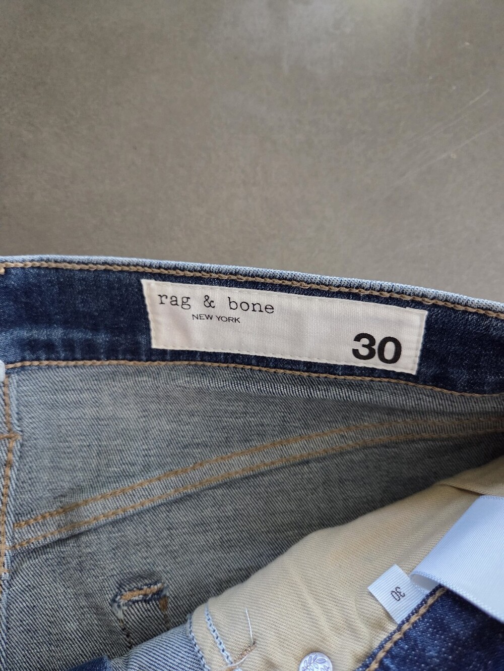 Rag & Bone Flexi Sofie Wide Leg Jeans Size 30 NWT $278 Willow - Picture 7 of 13